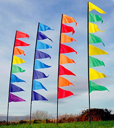 Spirit of Air Pendant Banner Kit - Yellow & Green 3.40m