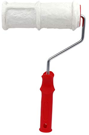 Fenteer Strukturwalze Reliefwalze Musterwalze Strukturroller Farbroller mit Griff, Style01