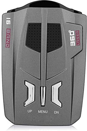 Tiiyee Radar Detectors for Cars, Auto LED Display Voice Alert Device Remote Warning Vehicle Detection GPS Car Detector Fetector Laser Long Range Electronic 360 Degree Detection 200-800m Distance