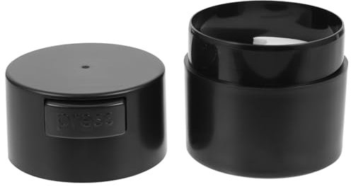 Gogogmee Eyelash Extension Storage Jar Press Type Sealed Container for Capacity Eyelash Extension Tool Vacuum Sealed Design for Freshness Lightweight and Portable for Travel Use