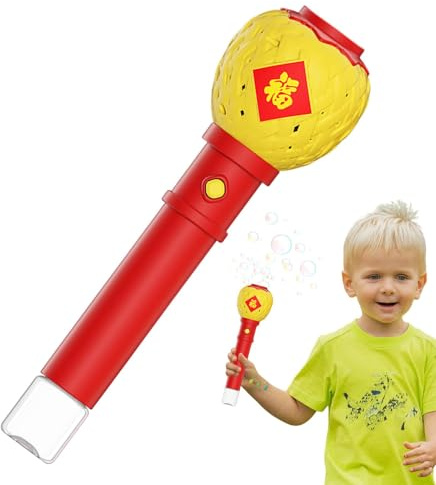 Lampe de Poche à Bulles - Machine à Bulles électrique pour Nouvel an Chinois et Jeux de Plein air | Jouets à Main pour Filles et garçons, Machine à Bulles Portable.