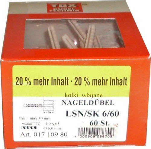 TOX Dübel LSN-SK 6x60-60 St. - 01710980