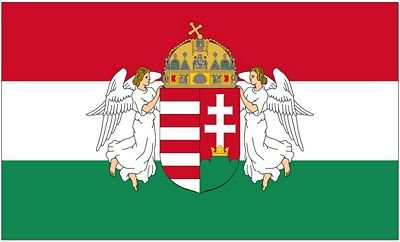 Fahne/Flagge Königreich Ungarn 90 x 150 cm