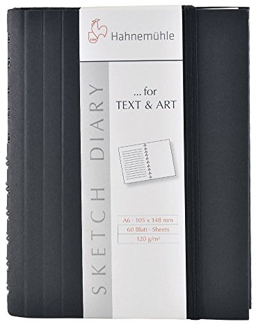 Hahnemühle Sketch Tagebuch A5 schwarz