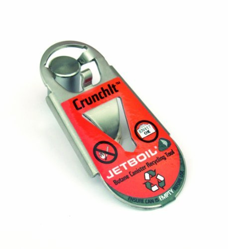 Jetboil Crunchit Fuel Canister Recycling Tool (Orange) by Jetboil