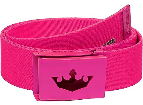 Meister Player Cinturón de Golf de Cinta Tejida - Ajustable y Reversible