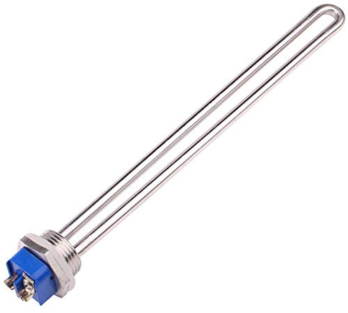 Dernord 240V 5500W Water Heater Element Screw-in Heating Element High Watt Density (240V 5500W)