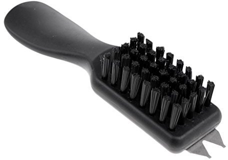 U/D Cepillo limpiador de zapatos de golf duradero con mango de calzado, removedor de suciedad y barro