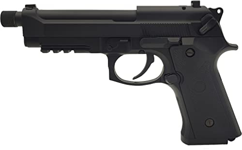 2EAGLE Pack Pistolet Airsoft Cyma-CM132S/plastique Haute résistance et métal/Couleur Noir/électrique (0.5 Joule)/Semi-Full Automatique/Lipo-Mossfet