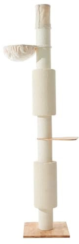 Nobby Kratzbaum BORS, Cream, 60 x 60 x 279-305 cm, 1 Stück