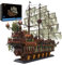 JMBricklayer Piratenschiff Bausteine 40101, Flying Dutchman Piratenschiff Klemmbausteine, Segelschiff Modellbausatz, Schiff Spielzeug Geschenke für Erwachsene und Jugen