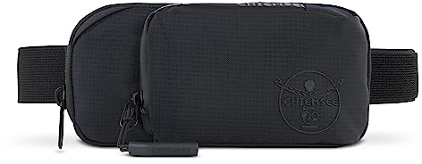 Chiemsee Light N Base Bauchtasche klein, Hüfttasche für Reise und Alltag in Schwarz