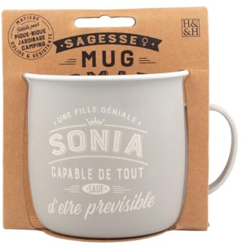 Taza de té y café personalizados Sonia Nomade - Regalo para mujer