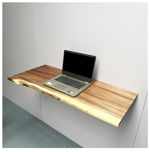 PQPQLI Klappbarer wandtisch, computertisch wandklapptisch nimmt keinen Platz EIN, wandtisch aus massivem Holz, klapptisch Wand für Home Office Garage Garten waschküche(80 * 30cm/31.5 * 11.8in)