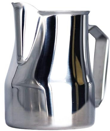 Bollilatte Acciaio Inox Brocca for schiuma di latte in acciaio inossidabile Brocca for latte professionale Brocca Caffè espresso Barista Craft Cappuccino Ugello Tazza for crema per Latte, Espresso(340