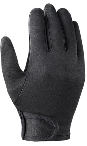 Hair Styling Heat Gloves, Five Finger Tie Up Mitts Iron Resistant Handwear | Professional Thermal Protection Elastic Anti Scald Fabric Covering System for Salon Home Styling Tools