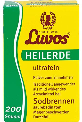 Luvos Heilerde ultrafein Pulver bei Sodbrennen, 200 g Pulver