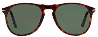 Persol Unisex 0po9649s Sonnenbrille, Braun (Gestell: Havana Glas: Grey 24/31), Medium (Herstellergröße: 55) EU