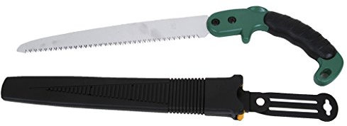 Cofan Sega Manuale per potatura Portatile con Lama da 500 mm | Impugnatura ergonomica e Antiscivolo con Custodia Protettiva | Utilizzo Professionale per Agricoltura e Giardinaggio