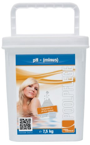 Steinbach 00-70165 pH Minus Granulat, 7.5 kg, Aquacorrect