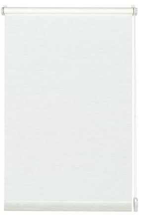 Gardinia 30713 Easyfix Rollo Natur, für Fenster, 100 cm x 150 cm, weiß