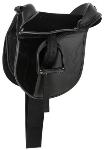 Kerbl Sattelset Economy Pony, Schwarz, 325415