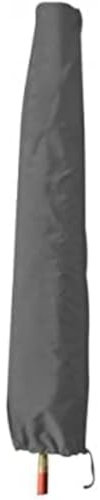 Greemotion Copertura Custodia Fodera Protettiva Telo Copertura per Ombrelloni Ø 300 cm, Grigio