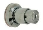 L&F 5886 Glass Sliding Door Lock - Plunger Type (Keyed Alike) | Keyed Alike