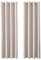 MRTREES 2 Pezzi Tende Oscuranti per Interni Isolanti Termiche con Occhielli Moderne Tenda Coprenti Tinta Unita per Camera da Letto e Soggiorno Elegante 140x260 CM Beige