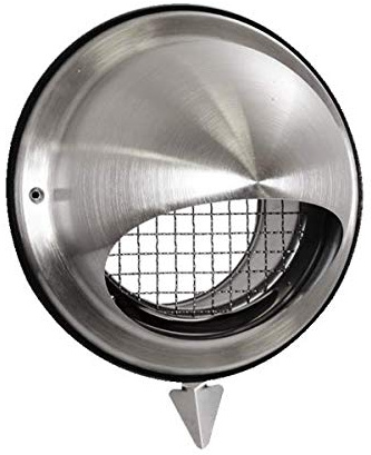 Prise/rejet air VMC inox D160 mm - SEARI 160 - SEARI-160 ECONONAME - SEARI-160