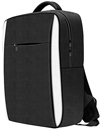 Mochila portátil para Controlador de Videojuegos Bolsa de Almacenamiento para Accesorios de Consola Mochila de Hombro Negro para Controlador y Cables