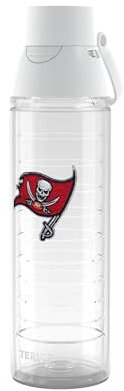 Tervis NFL Tampa Bay Buccaneers-Primary Logo Isolierter Becher, 680 ml, Venture Lite Wasserflasche, klassisch