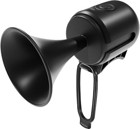 FxindX Campanello Bici Elettronico, Clacson Bici da 120 Db, Campanello per Bicicletta IPX4 Impermeabile, Rumoroso Clacson Elettrico per MTB, Accessori Bici Compatibile con Manubrio da 22-30mm