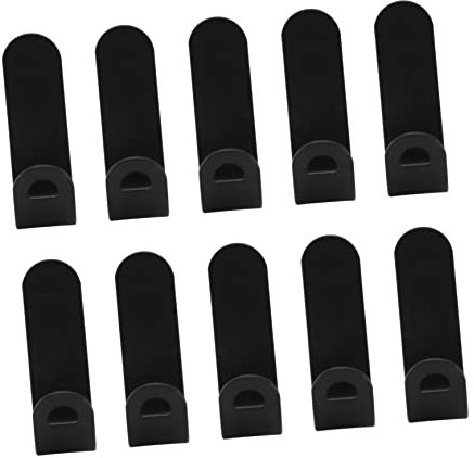 PRETYZOOM 20 Stk Haken Ohne Stanzen Huthaken Badezimmer-wandhaken Haken Zum Aufhängen Wandaufhänger Haushaltshaken Wandhaken Aufhänger Rucksackhaken Schmiedeeisen Multifunktion Handtuchhaken