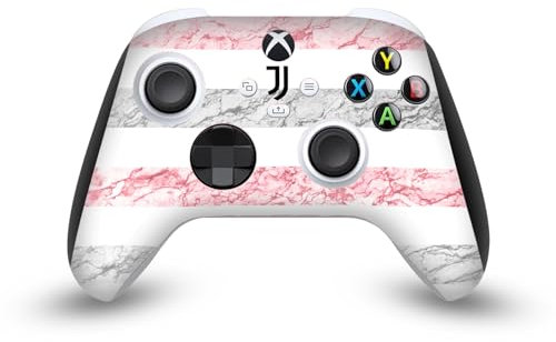 Head Case Designs Offizielle Juventus Football Club Away 2023/24 Match Kit Vinyl Haut Gaming Aufkleber Abziehbild Abdeckung kompatibel mit Xbox Series X/S Controller