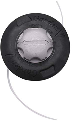 Eighosee Universal M10 - Cepillo de nailon de aluminio para cortacésped, cortadora de césped de 2 líneas, cabezal de corte, de hilo, cepillo de césped