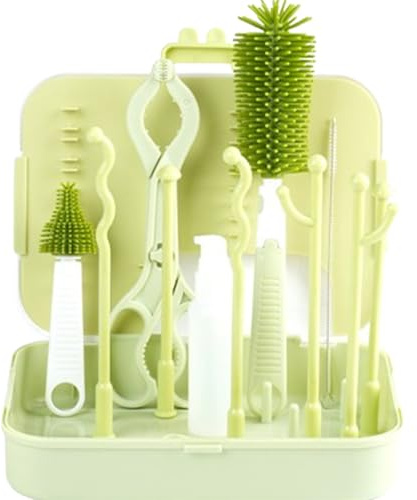 Kit de Limpieza de biberones de Viaje,Kit de Limpieza de biberones de Viaje