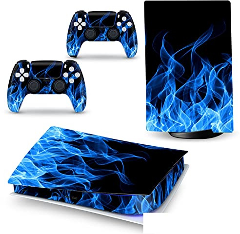 Senza Bolle, Senza Schiuma Decal Skin Per PS 5 Disk Edition Console 2 Controller Vinile Cover Wraps Per PS5 Disc Version 44613