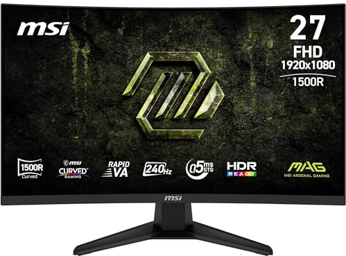 MSI MAG 275CF X24 Écran Gaming incurvé 27 FHD
