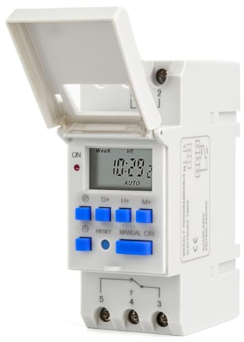 Horloge Programmable Programmateur Tableau Electrique Minuterie Numérique