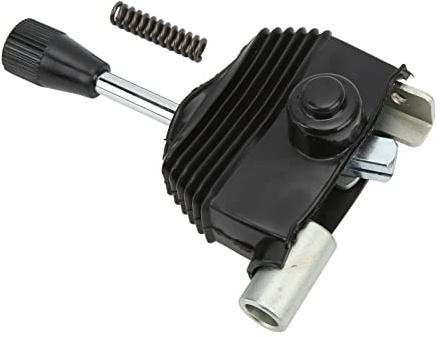 DouWen MO Leva Cambio Manuale per Motocicletta con Ghiera in Gomma, Leva Cambio in Lega di Acciaio, Leva Cambio Universale per ATV Quad Dirt Bike Go Kart, Cambio Manuale Resistente con Facil