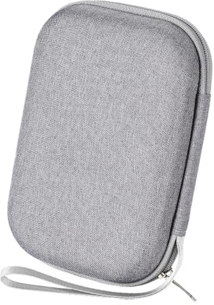 Ailan Custodia porta ance per clarinetto, scatola portaoggetti impermeabile, grande capacità, per musicisti, sassofono contralto, oboe, scatola porta ance portatile , grigio senza motivo , 18x13x5cm