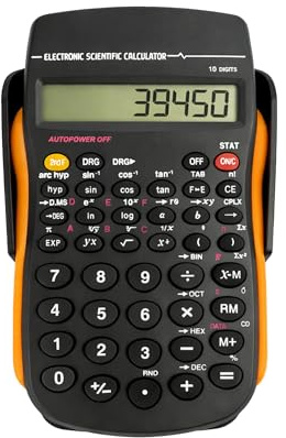 Navoys Scientific Calculator with 10-Digit Display | Multi-Function Engineering Calculator for Students and Teachers, School, Office, Maths, Business & Science Use