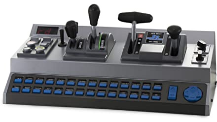 RailDriver USB Desktop Train Cab Controller, Drive your Train with realistic throttle, brake, reverser, and switch controls. (Windows PC)