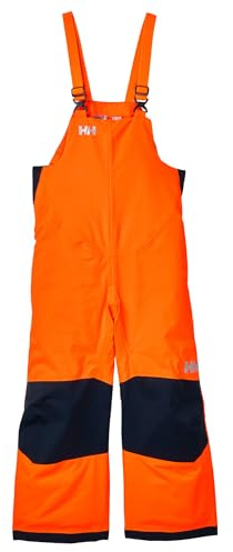 Helly Hansen K Rider 2 Ins Bib Kids Unisex, Neon Orange, 8