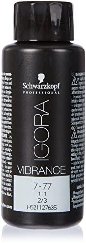 Schwarzkopf Igora Vibrance 7-77 Mittelblond Kupfer Extra