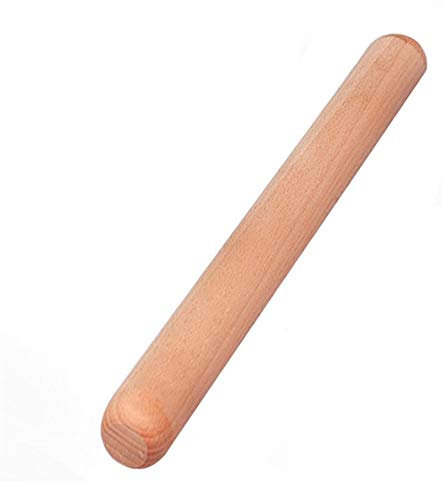 DCMIN Legno Faggio Mattarello, per Pasta Zuccherata Sfoglia Frolla Pizza (Size : 60cmx3.5cm)