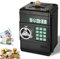 FISHTEC - Hucha electrónica con conteo automático – Caja Fuerte Digital con código de 6 dígitos, Compartimento para Monedas y Billetes, función de Reloj, cumpleaños o Navidad