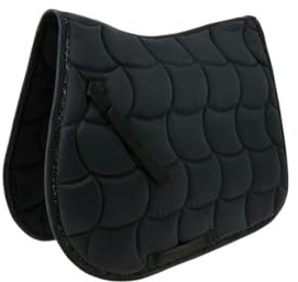 EQUITHÈME „Satin“ Schabracke, Warmblut, schwarz