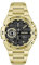 Hugo Multi Zifferblatt Quarz Uhr für Herren Kollektion #WILD mit Goldfarben Edelstahlarmband - 1530338